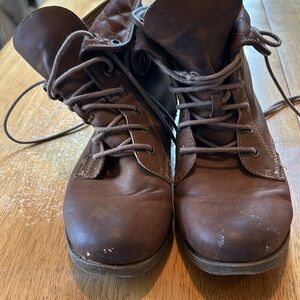 Flannel Lined Ankle Boots